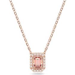 Swarovski Millenia Necklace - Rose Gold/Pink/Transparent