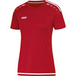 JAKO Striker 2.0 Short Sleeve Jersey Women - Chili Red/White