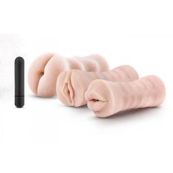 Blush 3-Pack Onani Set Mun/Vagina/Anal