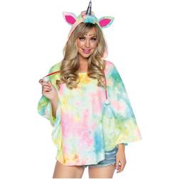 Leg Avenue Poncho Unicorn with Hood Deluxe