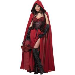 California Costumes Dark Red Riding Hood Costume