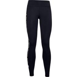 Under Armour Women's Favorite Wordmark Leggings - Black/White