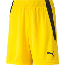 Puma Kid's TeamLIGA Shorts - Cyber Yellow/Puma Black (704931-07)