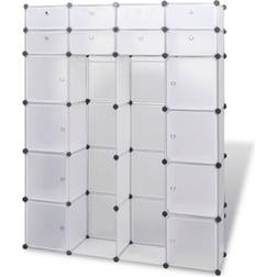 vidaXL Modular Storage Cabinet 57.5x71.1"