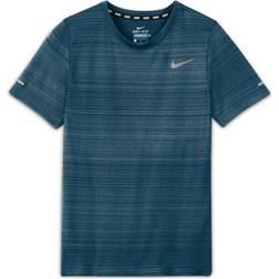 Nike Dri-Fit Miler T-shirt Kids - Ash Green