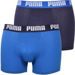 Puma Basic Boxer 2-pack - Blue/Navy