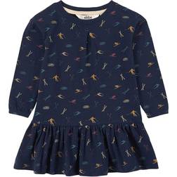 ebbe Kids Billie Dress - Navy Skiers Print