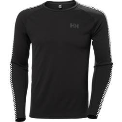 Helly Hansen Lifa Active Stripe Crew Baselayer Men - Black