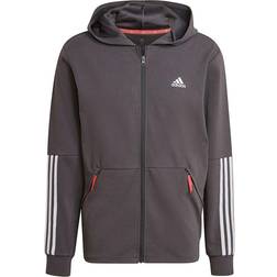 Adidas Aeroready Motion Sport Full-Zip Hoodie Men - Grey Six