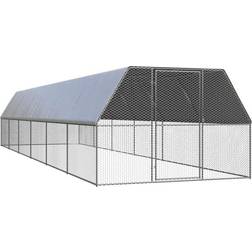 vidaXL Outdoor Chicken Cage