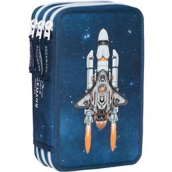 Beckmann Three Section Pencil Case Space Mission