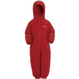 Regatta Kid's Splosh III Waterproof Puddle Suit - Pepper