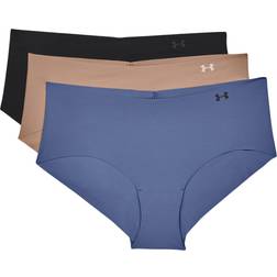 Under Armour Women's Pure Stretch Hipster 3-pack - Blue/Black