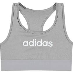 Adidas Kid's Believe This Sports Bra - Grey/Black/White