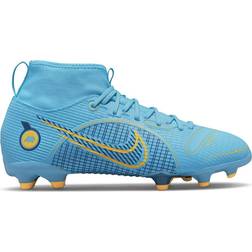 Nike Mercurial Superfly 8 Academy MG GS - Chlorine Blue/Marina/Laser Orange