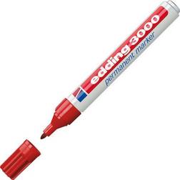 Edding 3000 Permanent Marker 1.5-3mm Red