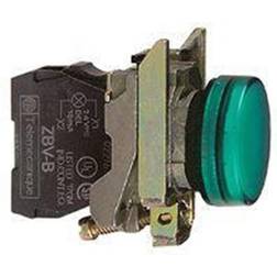 Schneider Electric Xb4Bvm3 Panel Indicator, Green, 240Vac, 22Mm