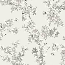 Laura Ashley Forstyhia Wallpaper Steel