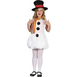 Bristol Novelty Girl's Snowman Costume