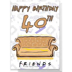 Friends Birthday 40th Greetings Card Standard Card