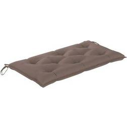 vidaXL - Chair Cushions Brown (100x50)