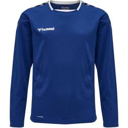 Hummel Authentic Poly Long Sleeve Jersey Kids - True Blue