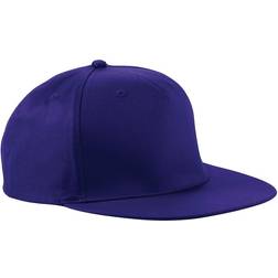 Beechfield Unisex 5 Panel Retro Rapper Cap 2-pack - Purple