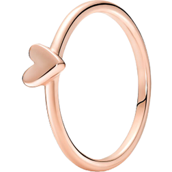 Pandora Freehand Heart Ring - Rose Gold