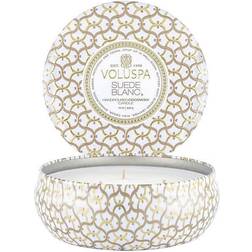 Voluspa Suede Blanc 3 Wick Tin Duftkerzen 340g