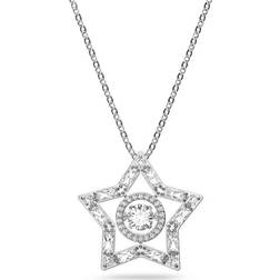 Swarovski Stella Necklace - Silver/Transparent