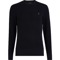 AllSaints Ivar Merino Crew Jumper - Black