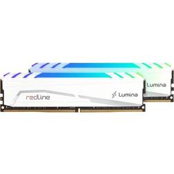 Mushkin Redline Lumina RGB White DDR4 3200MHz 2x16GB (MLB4C320GJJM16GX2)