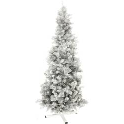 Europalms Fir tree FUTURA, silver metallic, 210cm