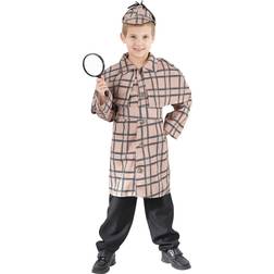 Bristol Novelty Childrens/Kids Detective Costume (M) (Beige)