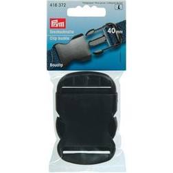 Prym 40 mm Clip Plastic Buckles, Black