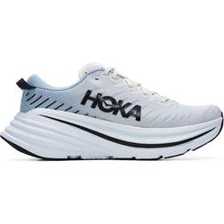 Hoka Bondi X M - Blanc De Blanc/Blue Fog