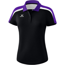Erima Liga 2.0 Polo Shirt Women - Black/Violet/White