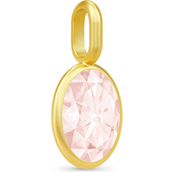 Julie Sandlau Callas Pendant - Gold/Rose Quartz