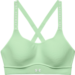 Under Armour Infinity Mid Covered Sports Bra - Aqua Foam/Black