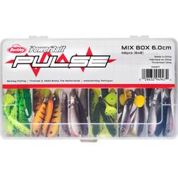 Berkley Pulse Shad Mix Box Soft Lure 60 Mm 48 Units One Size Multicolour