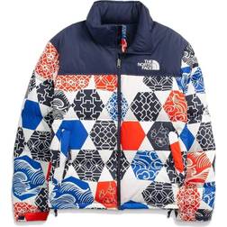 The North Face Printed 1996 Retro Nuptse Jacket - TNF Blue Ic Geo Print