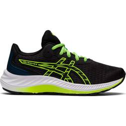 Asics Gel-Excite 9 GS - Black/Hazard Green