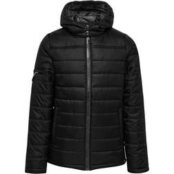 Hummel Kids North Quilted Jacket - Black/Asphalt