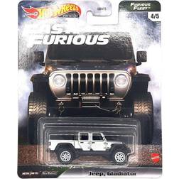 Hot Wheels GBW75-GRK52 Jeep Gladiator silber/schwarz 2020 Fast & Furious Fl