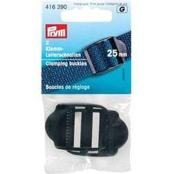 Prym 25 mm Clamping Plastic Buckles, Black, one Size