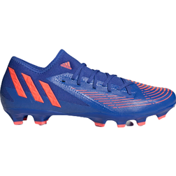 Adidas Predator Edge.3 Low Multi-Ground Boots - Hi-Res Blue/Turbo/Hi-Res Blue