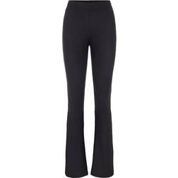 Pieces Toppy Flared Trousers - Black