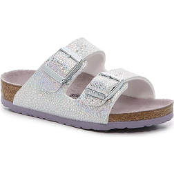 Birkenstock Kid's Arizona - Silver Metallic