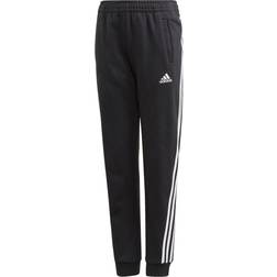 Adidas 3-Stripes Tapered Leg Pants Kids - Black/White