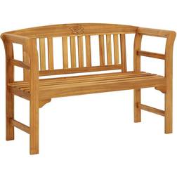 vidaXL 316497 Garden Bench 114 cm Solid Acacia Wood Gartenbank
